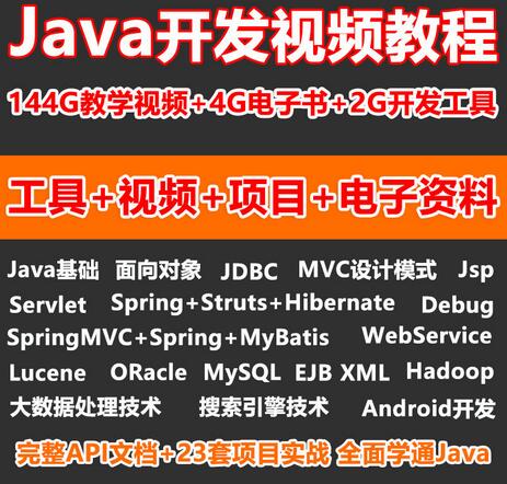 java web开发项目实战教程